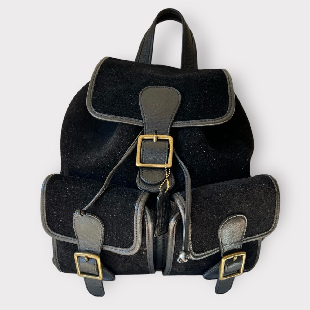 ♟️Vintage Coach Black Berkeley Backpack 517